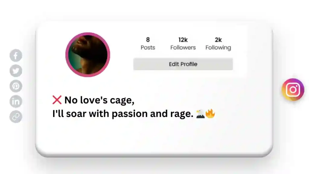 Hate Bio for Instagram for Boys